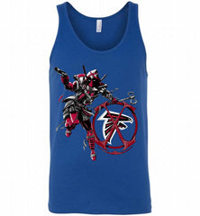 Deadpool Assassin Atlanta Falcons Fan Tank - zezetee