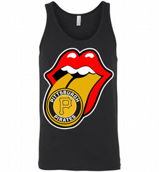 Pittsburgh Pirates  x The Rolling Stones Logo Tank