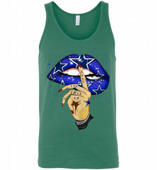 Dallas Cowboys Lip Shut The Fuck Up Tank - zezetee
