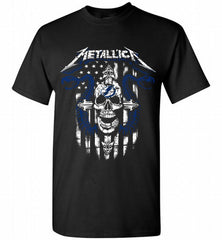 Metallica Snake Skull Tampa Bay Lightning Logo Shirt - zezetee