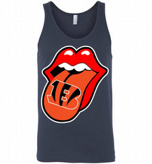 Cincinnati Bengals  x The Rolling Stones Logo Tank - zezetee