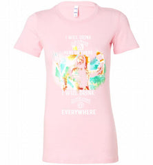 AQUAMAN I WILL DRINK JACK DANIEL'S HERE THERE I WILL DRINK JACK DANIEL'S EVERYWHERE Bella Ladies Tee - zezetee