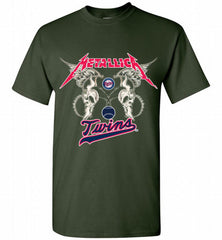 Metallica Minnesota Twins Logo Shirt - zezetee