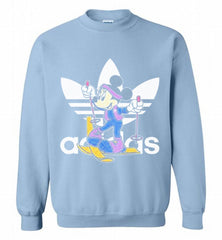 ADIDAS SKI MINNIE MOUSE DISNEY SPORTS Crewneck Sweatshirt - zezetee