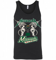 Metallica Minnesota Wild Logo Tank
