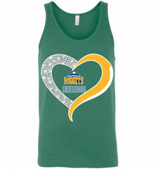 Denver Nuggets In Diamond Heart Tank - zezetee