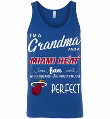 I'M A Grandma And A Miami Heat Fans Perfect Tank - zezetee