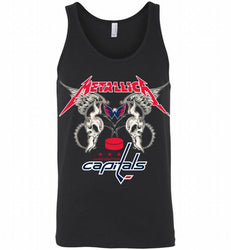 Metallica Washington Capitals Logo Tank