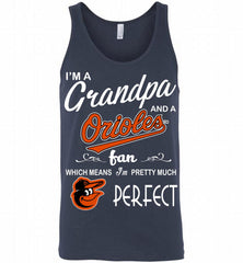 I'M A Grandpa And A Baltimore Orioles Fans Gift Tank - zezetee