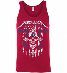 Metallica Snake Skull MinnesotaTimberwolves Logo Tank - zezetee