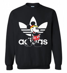 ADIDAS SWIMMING MICKEY MOUSE DISNEY SPORTS Crewneck Sweatshirt - zezetee