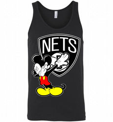 Disney Mickey Mouse Dabbing Brooklyn Nets Tank