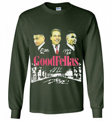GOODFELLAS TUA TAGOVAILOA NICK SABAN JALEN HURTS ROLL TIDE Gildan Long Shirt - zezetee
