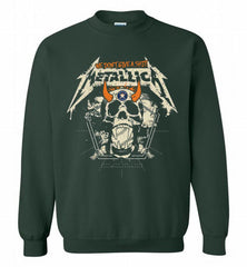 Metallica We Don't Give A Shit Houston Astros Crewneck Sweatshirt - zezetee