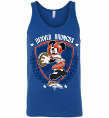 Disney Mickey Denver Broncos Team Tank - zezetee