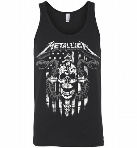 Metallica Chicago White Sox Logo Tank - zezetee