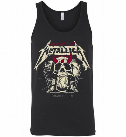 Metallica We Don't Give A Shit Miami Heat Tank - zezetee