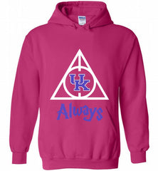 KENTUCKY WILDCATS DEATHLY HALLOWS ALWAYS GIFT Hoodie - zezetee