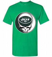 New York Jets Grateful Dead Logo Band Shirt - zezetee