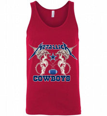 Metallica Dallas Cowboys Tank - zezetee