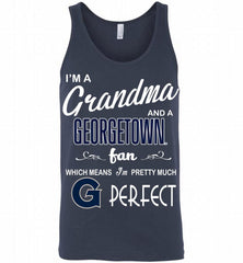 I'M A Grandma And A Georgetown Hoyas Fan Tank - zezetee