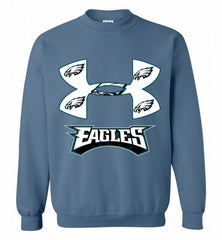 Under Armour Philadelphia Eagles Crewneck Sweatshirt - zezetee