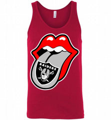 Oakland Raiders  x The Rolling Stones Logo Tank - zezetee