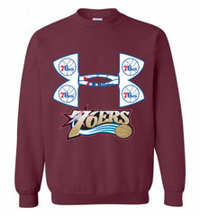 Under Armour Philadelphia 76ers Crewneck Sweatshirt - zezetee