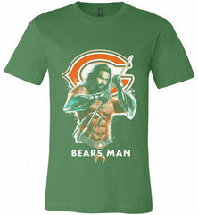 AQUAMAN CHICAGO BEARS MAN Canvas USA - zezetee