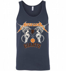 Metallica San Francisco Giants Logo Tank - zezetee