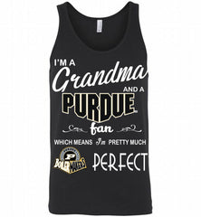 I'M A Grandma And A Purdue Boilermakers Fan Tank - zezetee