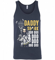 AQUAMAN DADDY SHARK DOO DOO DOO DOO DOO Tank - zezetee