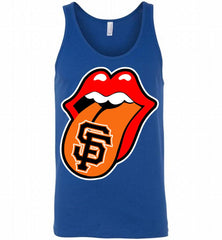 San Francisco Giants  x The Rolling Stones Logo Tank - zezetee