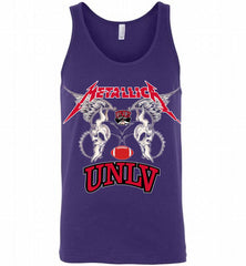 Metallica UNLV Runnin' Rebels Logo Tank - zezetee