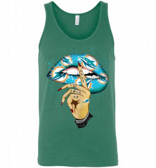 NFL Miami Dolphins Lip Shut The Fuck Up Tank - zezetee