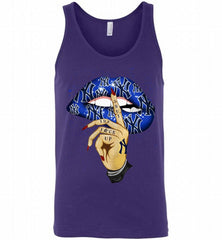 MLB New York Yankees Lip Shut The Fuck Up Tank - zezetee