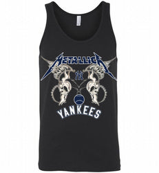 Metallica New York Yankees Logo Tank