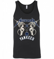 Metallica New York Yankees Logo Tank - zezetee