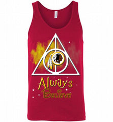 Washington Redskins Always Believe Harry Potter Tank - zezetee