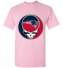 New England Patriots Grateful Dead Logo Band Shirt - zezetee