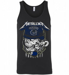 Metallica Skull Snake Vancouver Canuckss Tank