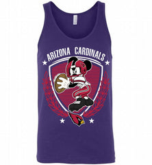 Disney Mickey Arizona Cardinals Team Tank - zezetee