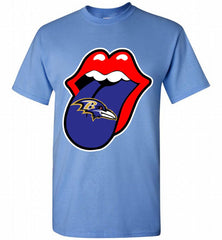 Baltimore Ravens  x The Rolling Stones Logo Shirt - zezetee