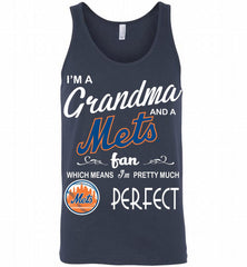 I'M A Grandma And A New York Mets Fans Gift Tank - zezetee