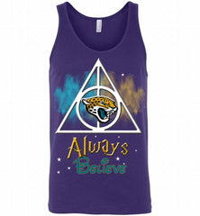 Jacksonville Jaguars Always Believe Harry Potter Tank - zezetee
