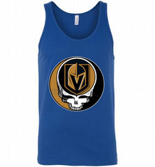 NHL TEAM VEGAS GOLDEN KNIGHTS X GRATEFUL DEAD LOGO BAND Tank - zezetee