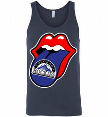 Colorado Rockies  x The Rolling Stones Logo Tank - zezetee