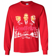 GOODFELLAS TUA TAGOVAILOA NICK SABAN JALEN HURTS ROLL TIDE Gildan Long Shirt - zezetee