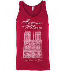 Notre Dame Paris-Catholic-Cathedral-Architecture Tank - zezetee