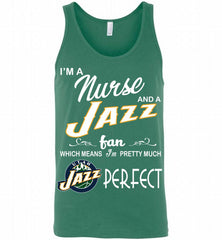 I'M A Nurse And A Utah Jazz Fans Perfect Tank - zezetee
